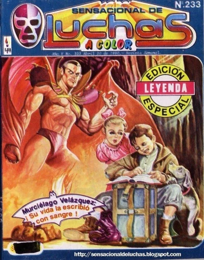 Cover of Murciélago Velàsquez: ¡Su Vida la Escribiò con Sangre!