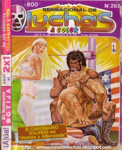 Cover of El Cavernario Galindo en: "Vestida y Alborotada"