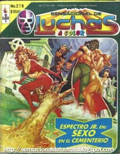 Cover of Espectro Jr. en: Sexo en el Cementerio