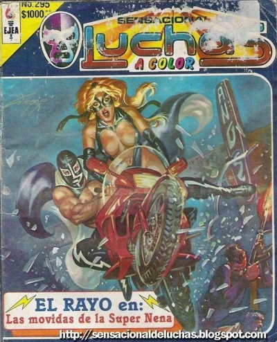 Cover of El Rayo en: Las Movidas de la Super Nena