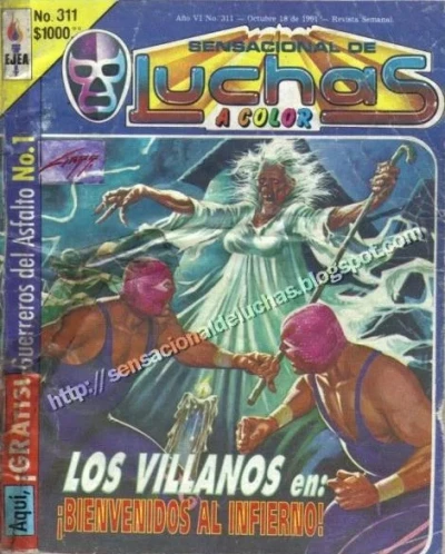 Cover of Los Villanos en: ¡Bienvenidos al Infierno!