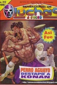 Perro Aguayo Destapò a Konan