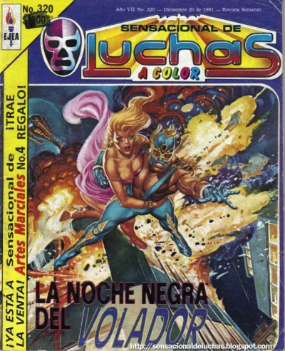 Cover of La Noche Negra del Volador