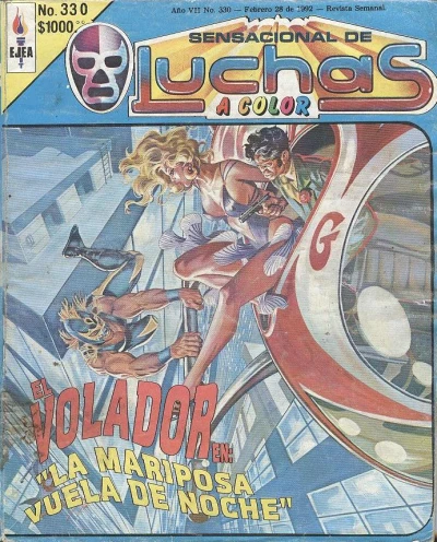 Cover of El Volador en: "La Mariposa Vuela de Noche"