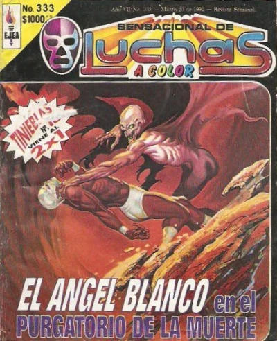 Cover of El Angel Blanco en el Purgatorio de la Muerte