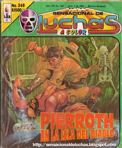 Cover of Pierroth en la Isla del Diablo