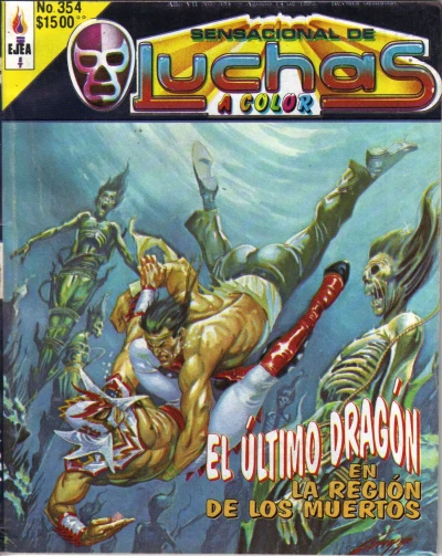 Cover of El Ùltimo Dragòn en la Regiòn de los Muertos