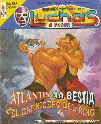 Cover of Atlantis vs. La Bestia en: El Canicero del Ring