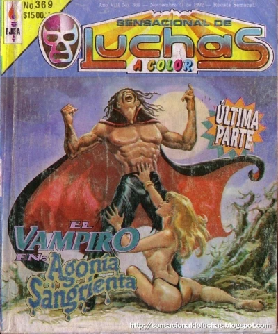 Cover of El Vampiro en: Agonìa Sangrienta