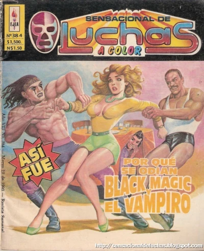 Cover of Por qué se Odian Black Magic y El Vampiro
