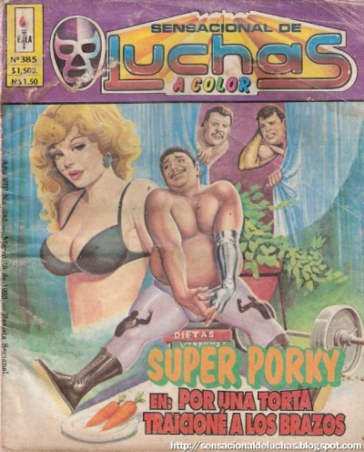 Cover of Super Porky en: Por Una Torta Traicionè a los Brazos
