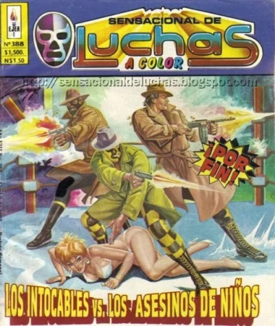 Cover of Los Intocables vs. Los Asesinos de Niños