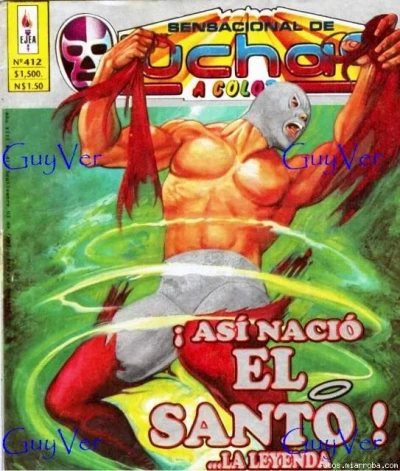 Cover of ¡Asì Naciò el Santo! ...La Leyenda