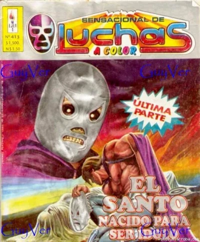 Cover of El Santo: Nacido Para Ser Ídolo