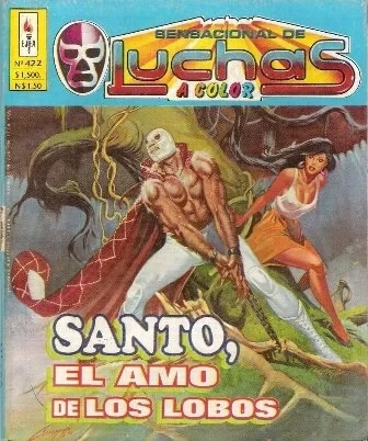 Cover of Santo, el Amo de los Lobos