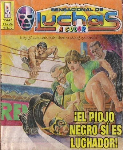 Cover of ¡El Piojo Negro Sì es Luchador!