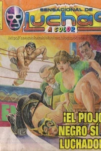 ¡El Piojo Negro Sì es Luchador!
