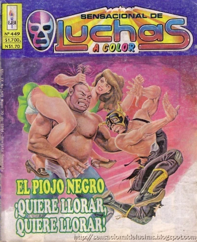 Cover of El Piojo Negro ¡Quiere Llorar, Quiere Llorar!