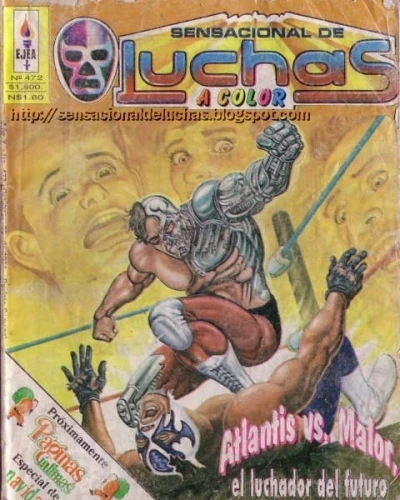 Cover of Atlantis vs. Malor, el Luchador del Futuro