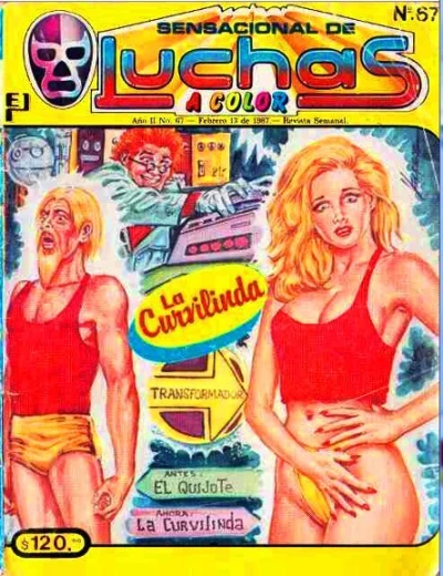 Cover of La Curvilinda