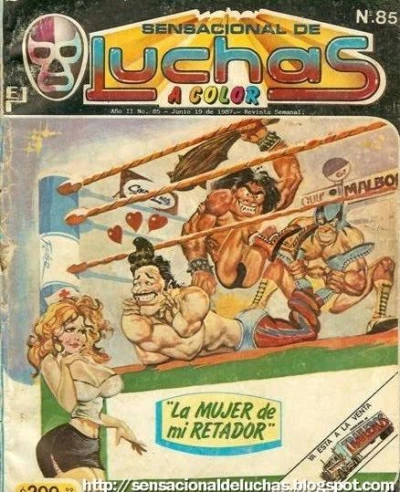 Cover of "La Mujer de mi Retador"