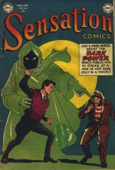 Cover of Sensation Comics