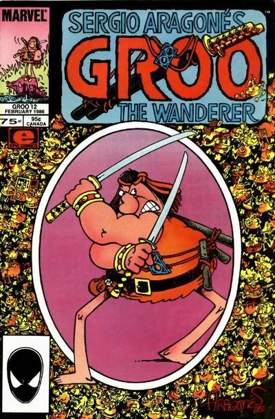 Cover of Groo Meets the Thespians