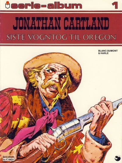 Cover of Jonathan Cartland - Siste vogntog til Oregon