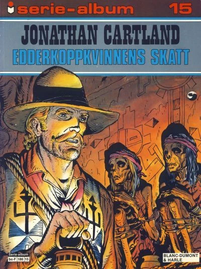 Cover of Jonathan Cartland Edderkoppkvinnens skatt