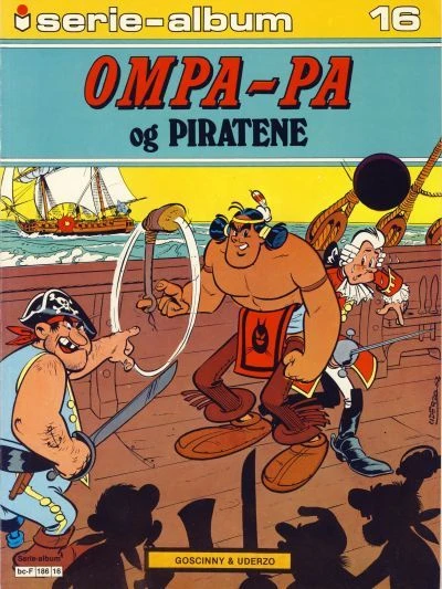 Cover of Ompa-Pa og piratene