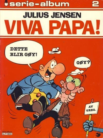 Cover of Julius Jensen - Viva papa!