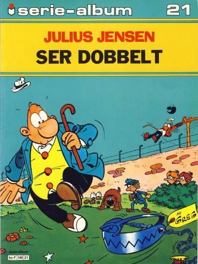 Cover of Julius Jensen ser dobbelt