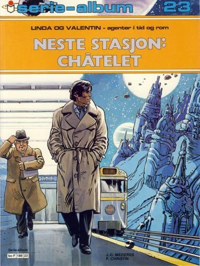 Cover of Linda og Valentin - Neste stasjon: Châtelet