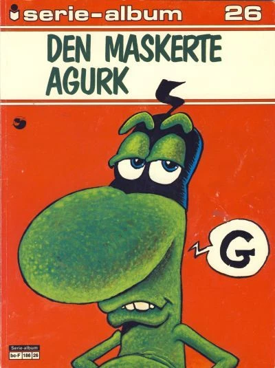 Cover of Den maskerte agurk