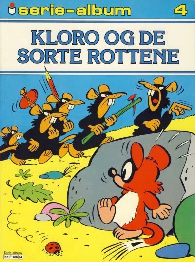 Cover of Kloro og de Sorte Rottene