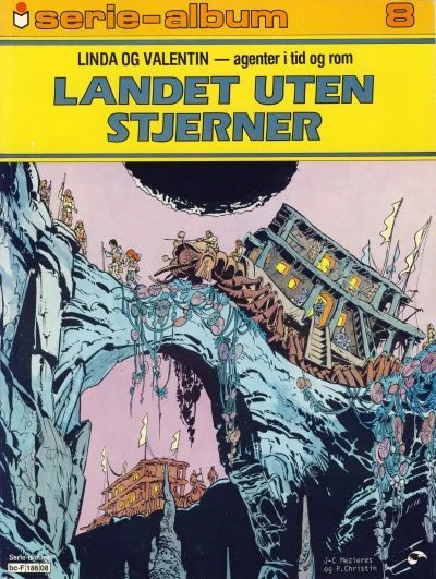 Cover of Linda og Valentin - Landet uten stjerner