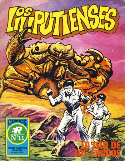 Cover of Los liliputienses 1: La isla de los enanos