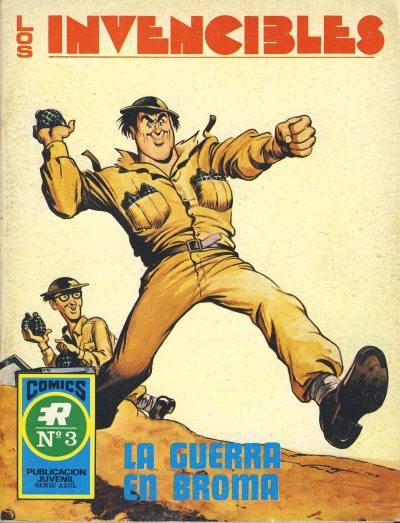 Cover of Los invencibles 1: La guerra en broma