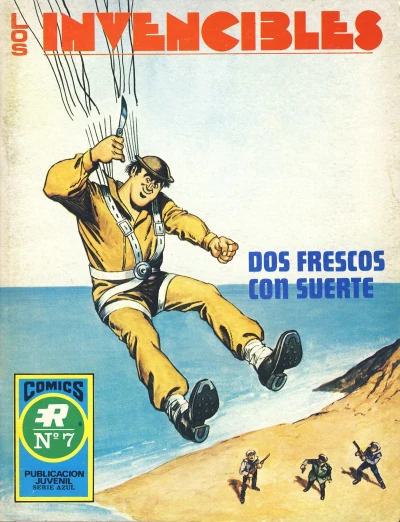 Cover of Los invencibles 5: Dos frescos con suerte