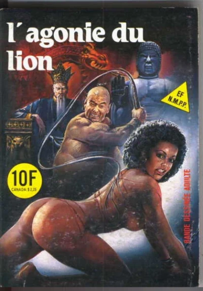 Cover of L'AGONIE DU LION