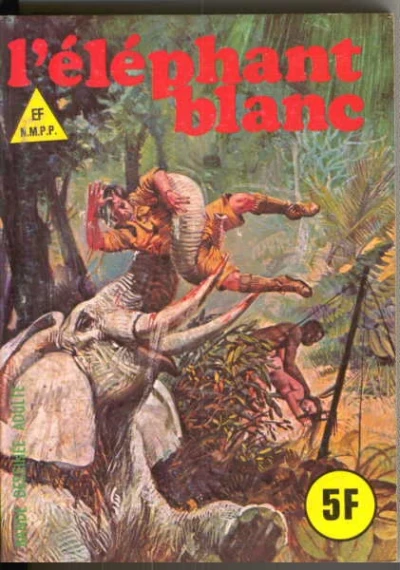 Cover of L'ÉLÉPHANT BLANC