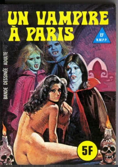 Cover of UN VAMPIRE A PARIS