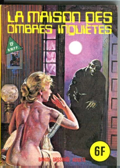 Cover of LA MAISON DES OMBRES INQUIÈTES