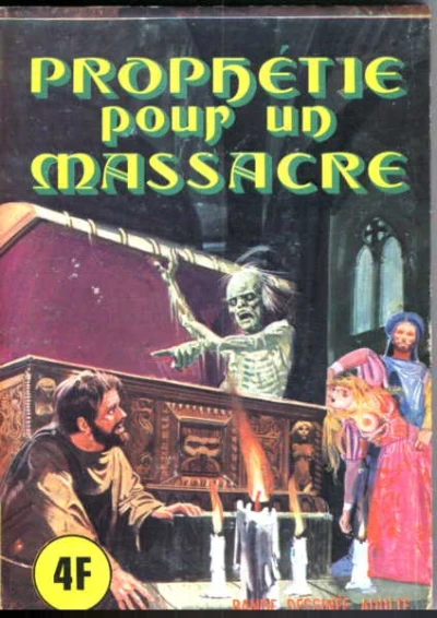 Cover of PROPHÉTIE POUR UN MASSACRE
