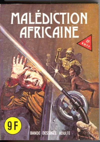 Cover of MALÉDICTION AFRICAINE