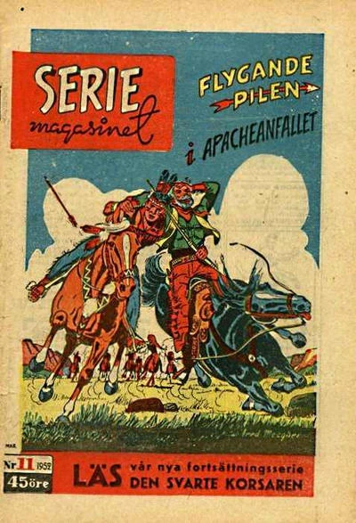 Cover of Flygande Pilen i Apacheanfallet
