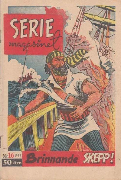 Cover of Brinnande Skepp!