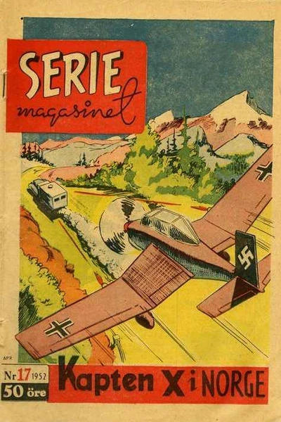 Cover of Kapten X i Norge