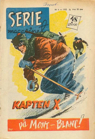 Cover of Kapten X pa Mont-Blanc!