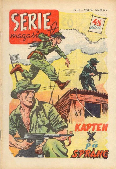 Cover of Kapten X pa Sprang